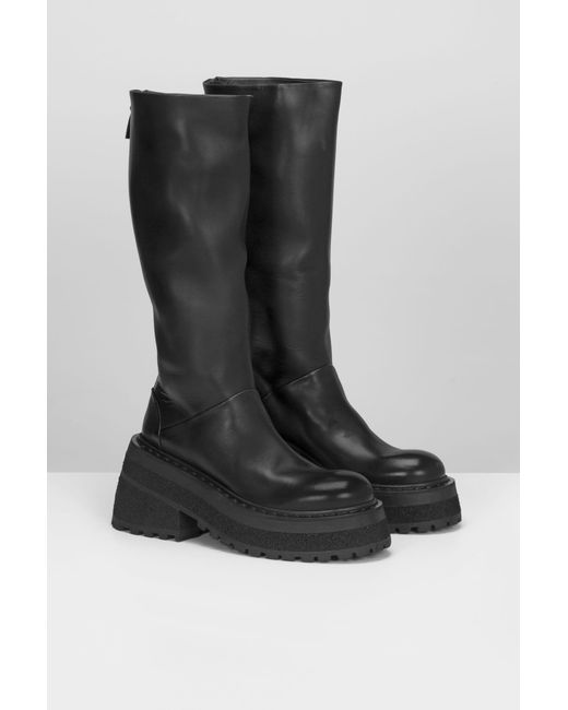 marsell platform boots