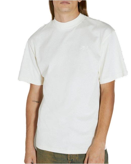 Eytys White Ferris Crewneck T-Shirt for men