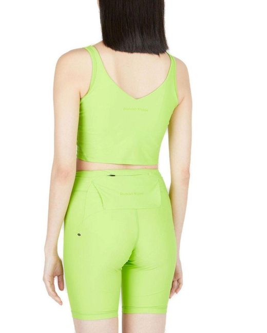 District Vision Green Light Sleeveless Support Sports Bra