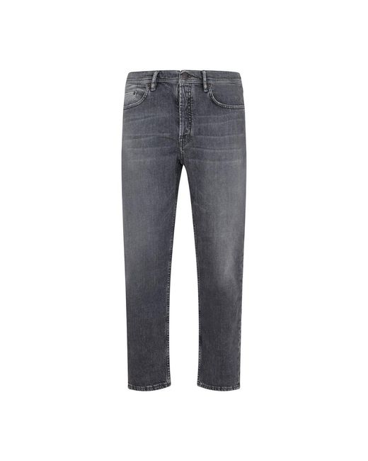 Acne Studios Slim Fit River Jeans in Gray for Men | Lyst