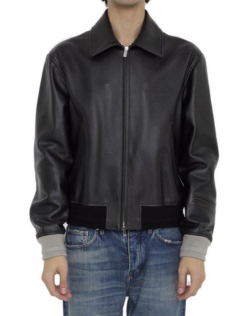 Dior Black Couture Zip-up Long-sleeved Jacket for men