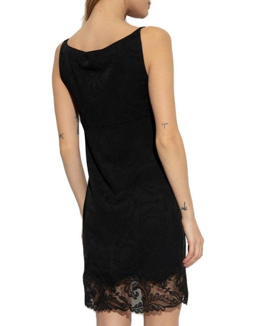 Versace Black Barocco Dress,