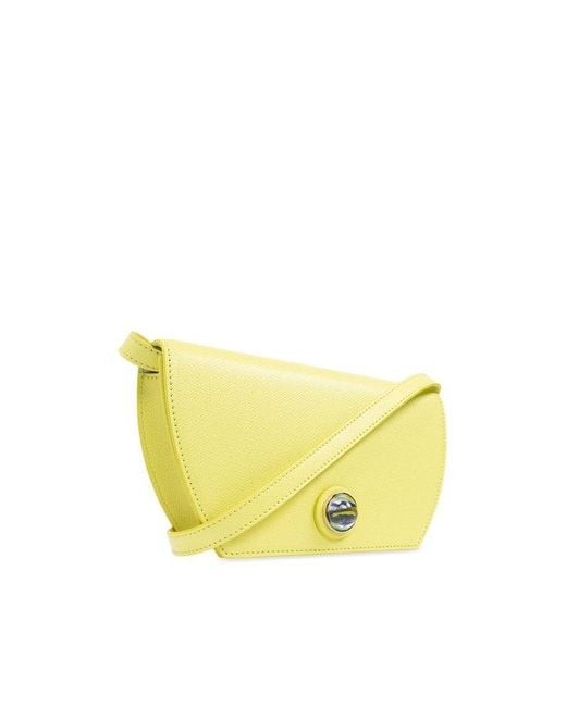 Furla Yellow 'sfera Mini' Shoulder Bag,
