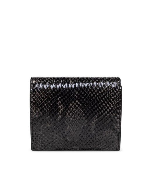 【関税&送料込】Vivienne Westwood Printed Leather Wallet Vivienne Westwood Leather Wallet With Snake-Print Appliqué