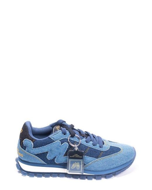 Marc Jacobs Blue Denim Jogger Sneakers