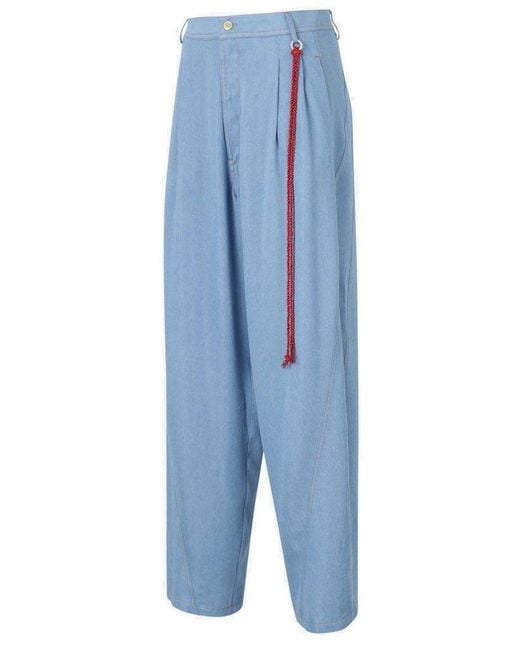 DARKPARK Blue Phebe Relaxed Pants