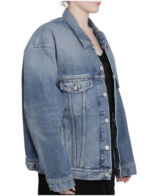Balenciaga Denim Oversize Jacket in 