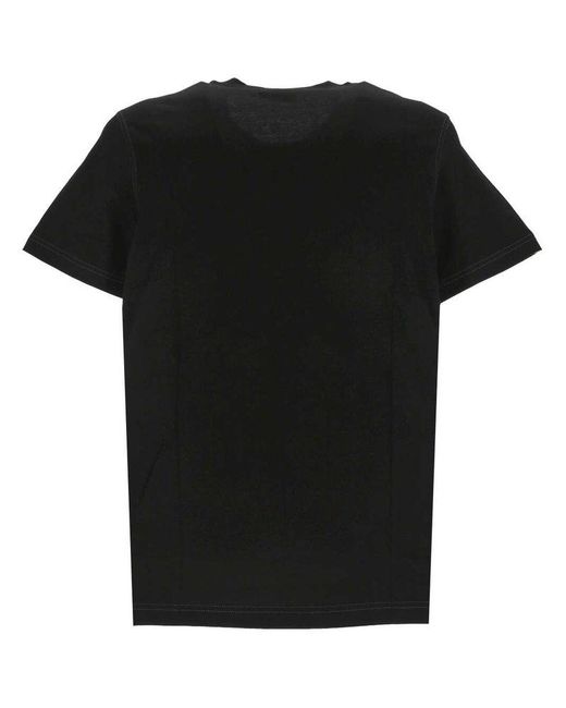 DIESEL Black 't-diegor' T-shirt With Logo, for men