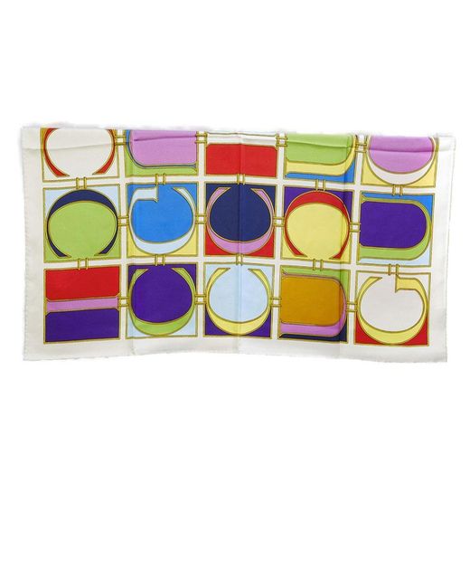 Gucci Multicolor G-print Square Scarf