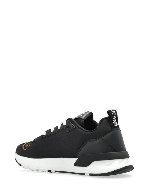 Versace Jeans Couture Black Barocco Pattern Denim