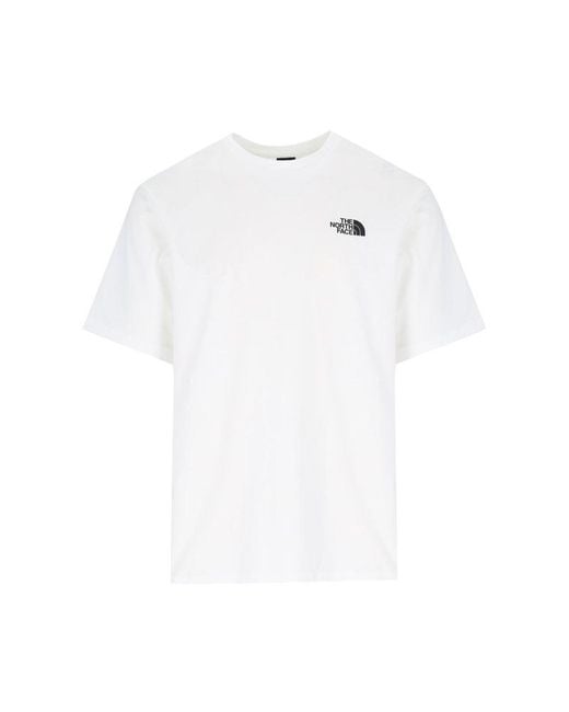 The North Face White 'festival' T-shirt for men