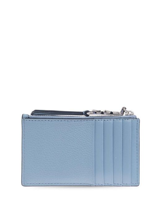 MICHAEL Michael Kors Blue Empire Small Zipped Card Case