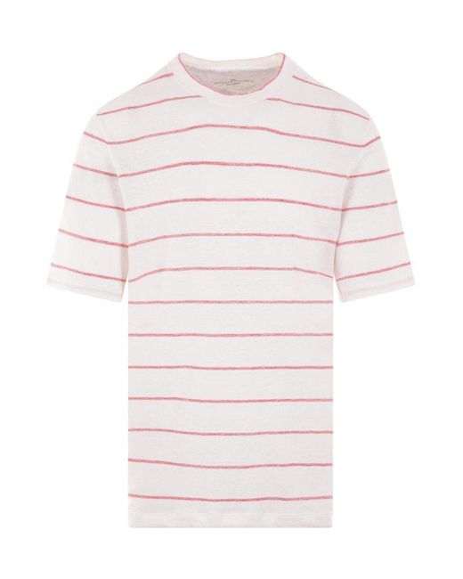 Brunello Cucinelli Multicolor T-Shirts And Polos for men