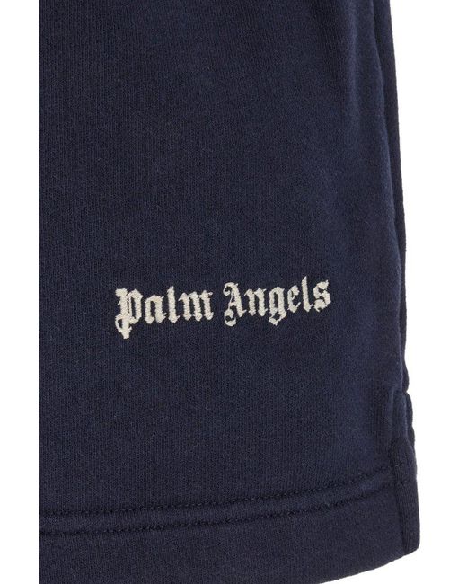 Palm Angels Blue Pants for men