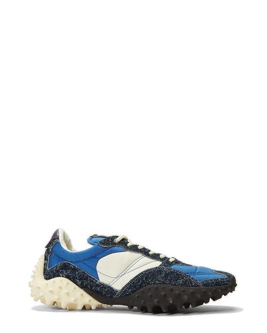 Eytys Blue Fugu Contrast Panel Sneakers for men