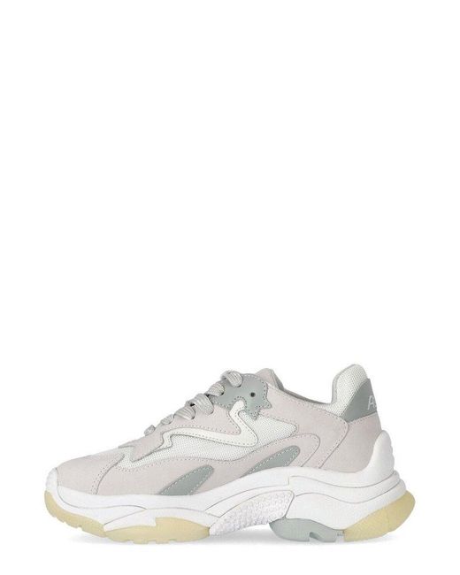 Ash Addict Chunky Lace-up Sneakers in White | Lyst Canada