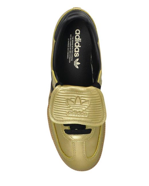 Adidas Originals Metallic Samba Lt Lace-Up Sneakers