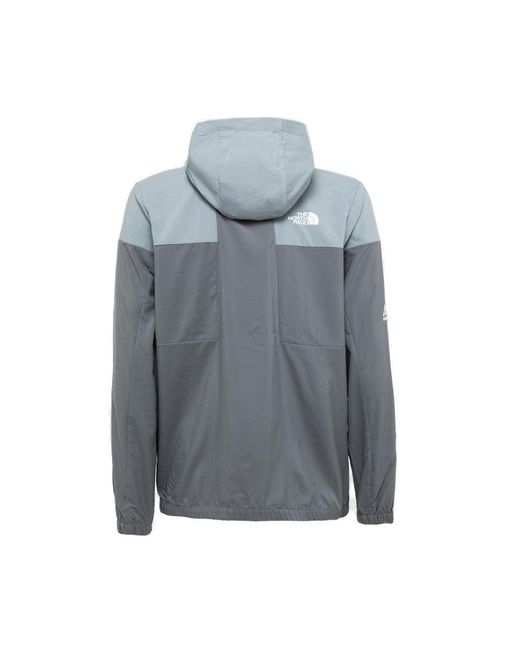 The North Face Gray Zip-up High Neck Jacket for men