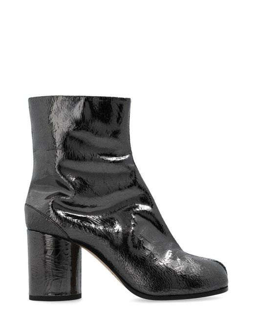 Maison Margiela Black Tabi Broken Mirror Boots