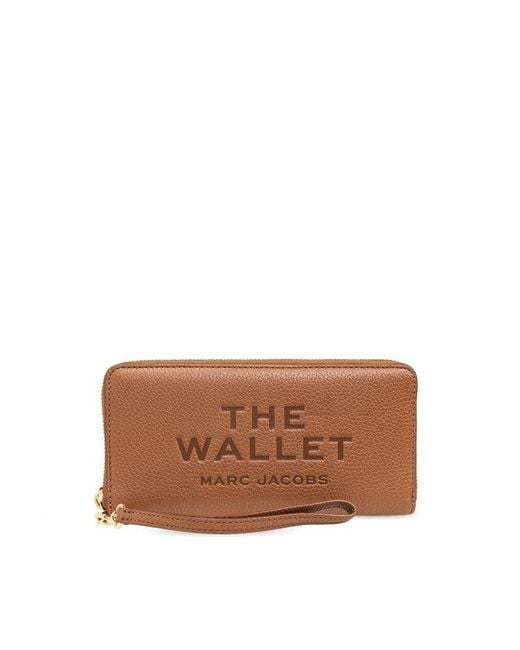 Marc Jacobs Brown Wallet With Logo,