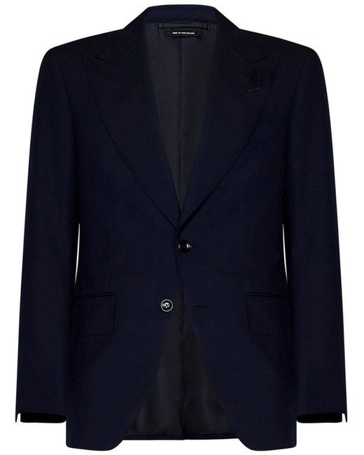 Tom Ford Blue Two Piece Tailored Suit for men