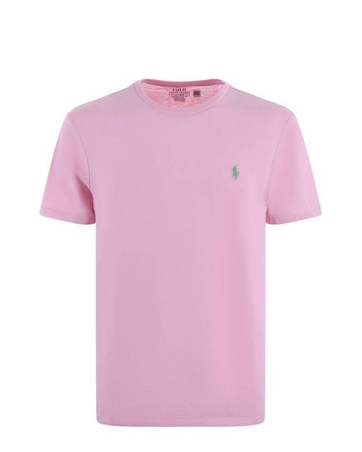 Polo Ralph Lauren Pink T-Shirt for men