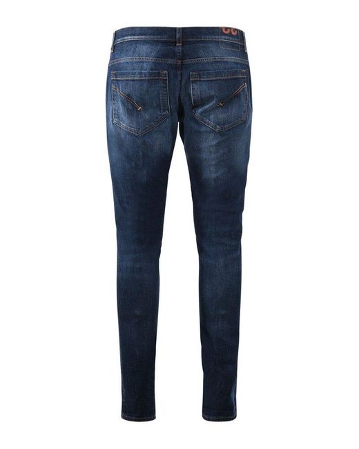 Dondup Blue George Skinny Fit Jeans for men