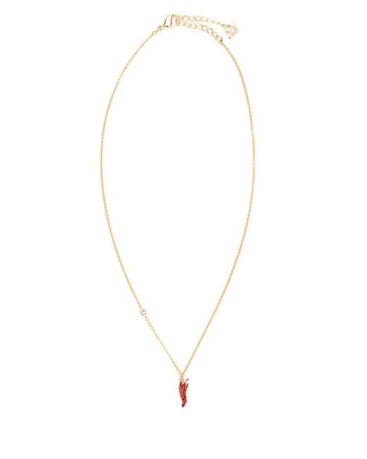 Swarovski Red Collana Pendant Necklace