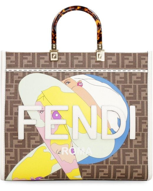 Fendi Sunshine Tote | Lyst