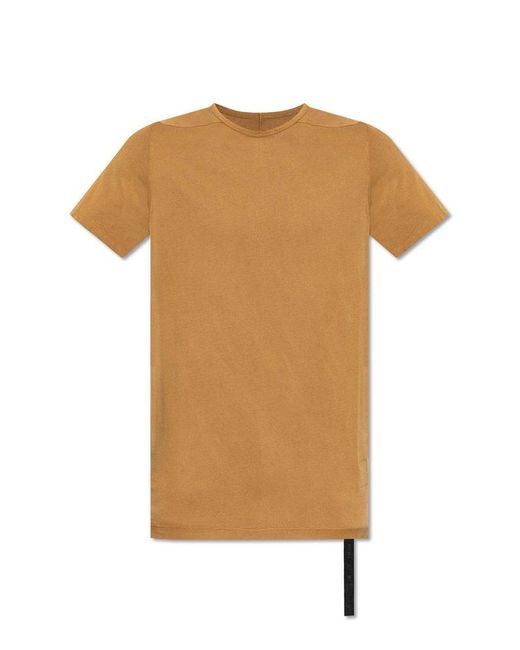 Rick Owens Brown ‘Level’ T-Shirt for men