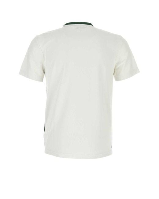 Lacoste Green Ultra Dry Piqué Tennis T-shirt for men