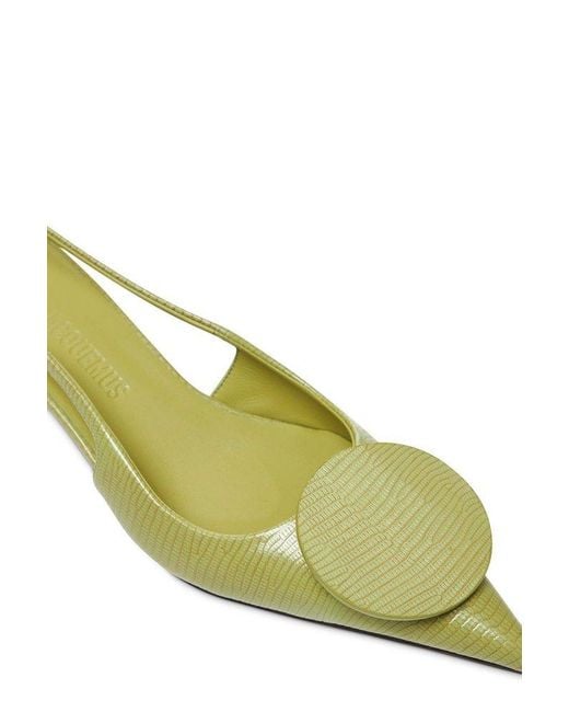 Jacquemus Green Pumps