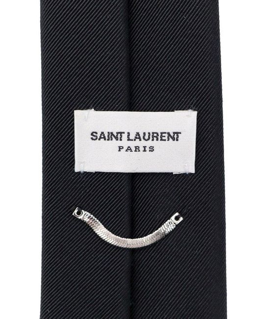 Saint Laurent Blue Tie for men