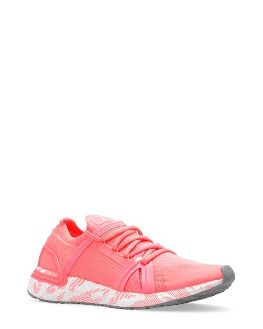 Adidas By Stella McCartney Pink Ultraboost 20 Lace-up Sneakers