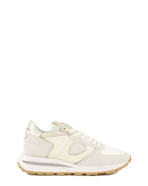 Philippe Model White Tropez Haute Low-Top Sneakers