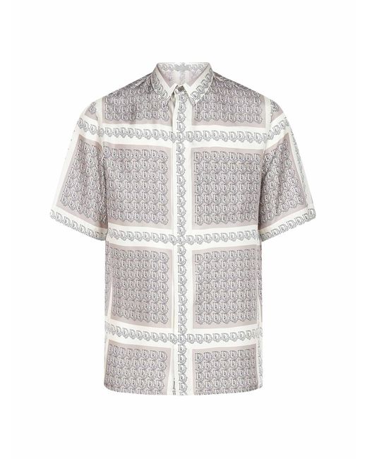 Dior X Cactus Jack Green Oblique Pixel Shortsleeved Shirt UK M  Reliked