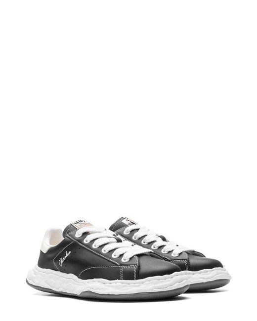 Maison Mihara Yasuhiro Black Charles Og Low-Top Sneakers for men