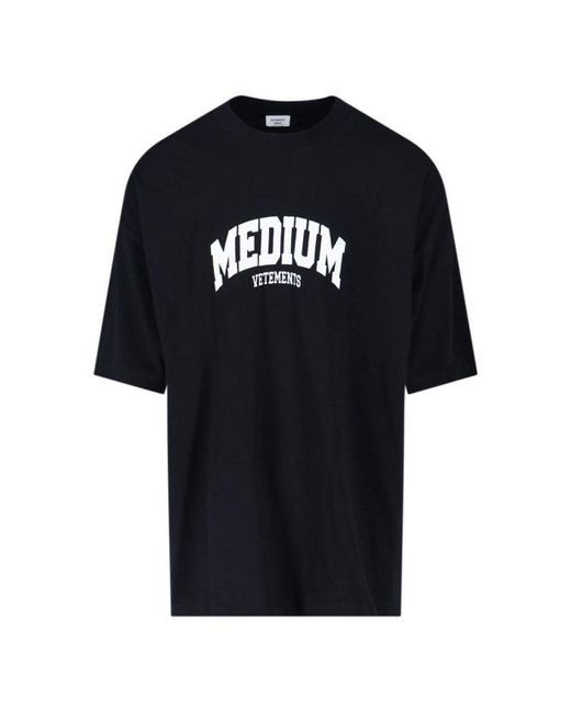 Vetements Black Medium' T-shirt