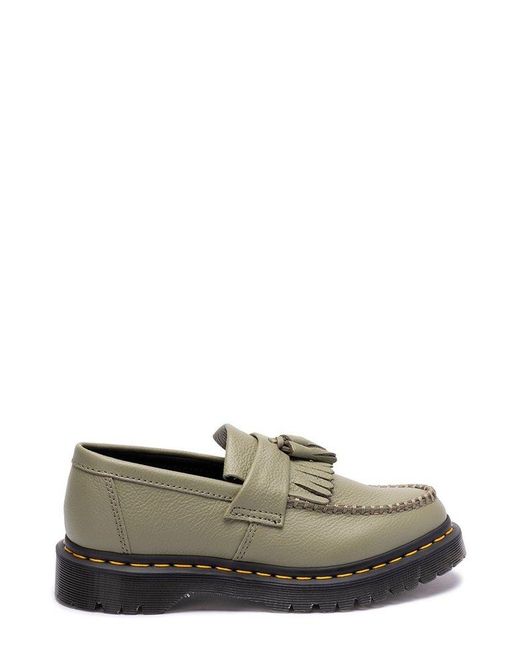 Dr. Martens Green Adrian Virginia Loafers
