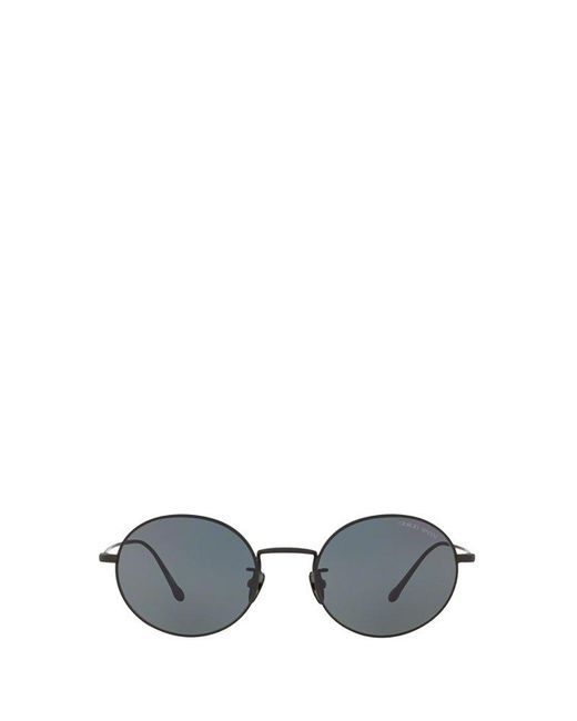 giorgio armani round sunglasses