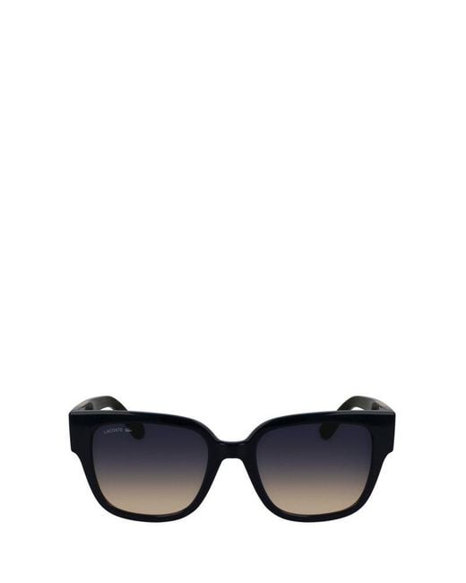Lacoste Blue Square Frame Sunglasses