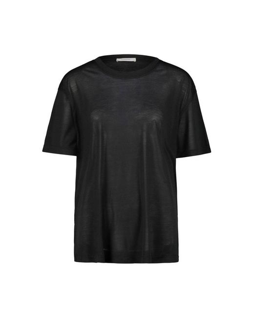 Lemaire Black Short Sleeve Tshirt