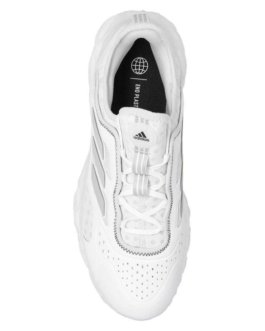 Adidas White Low-Top Lace-Up Sneakers for men