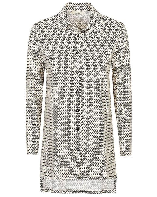 Siyu Gray Patterned Jacket