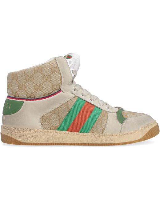 Gucci Multicolor Screener High-top Sneaker for men