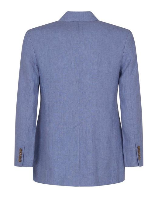 Polo Ralph Lauren Blue Double Breasted Tailored Blazer
