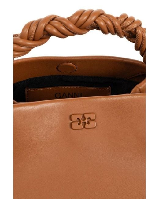 Ganni Brown ‘Bou Small’ Shoulder Bag