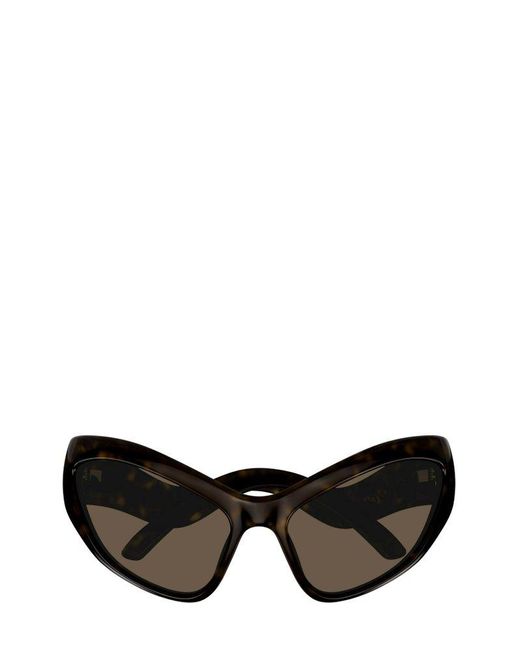 Balenciaga Black Cat-eye Frame Sunglasses