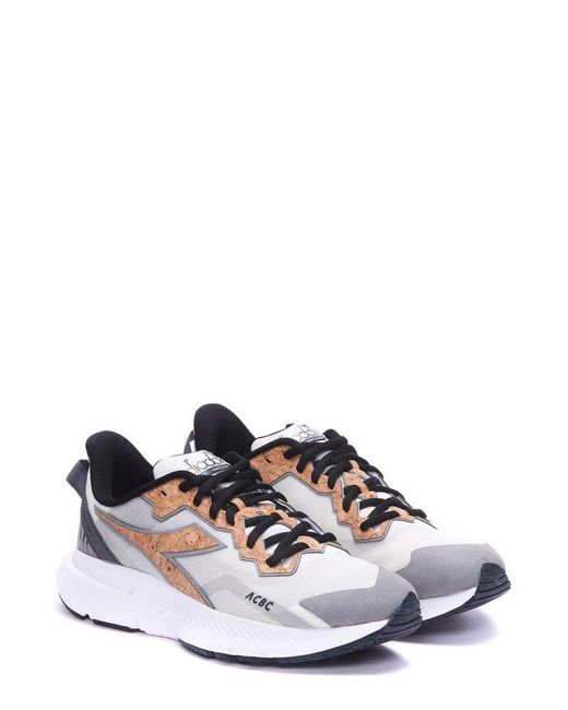 Diadora White X Abcd Mythos Blushield Volo 3 Lace-Up Sneakers for men