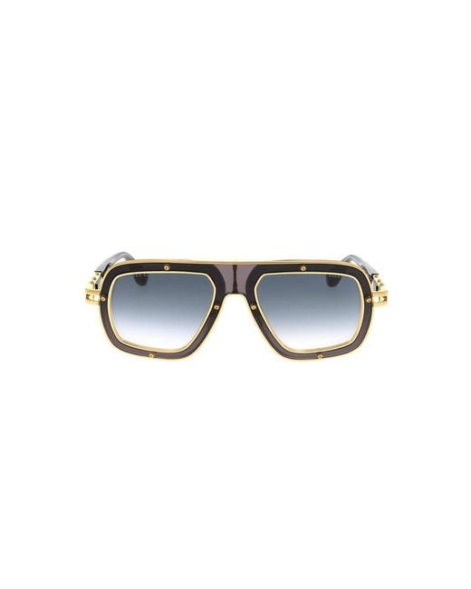 Dita Eyewear Squared Frame Sunglasses in Black for Men | Lyst